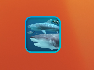 Sharks 3D for Mac v2.1.1 破解版 – 3D海底鲨鱼动态壁纸-NobyDa