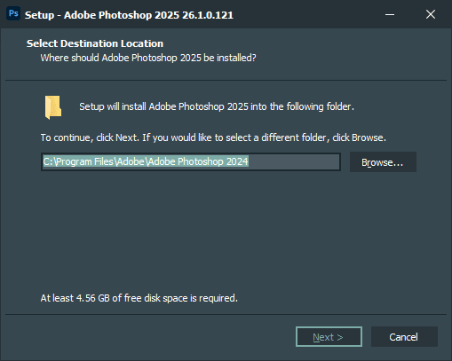 Adobe Photoshop 2025 v26.1.0.121 直装破解版 – PS2025精简激活版-423下载站