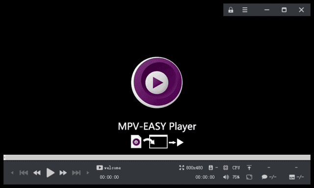 MPV-EASY Player v0.39.0.2 中文绿色版 – 多媒体播放器-423下载站