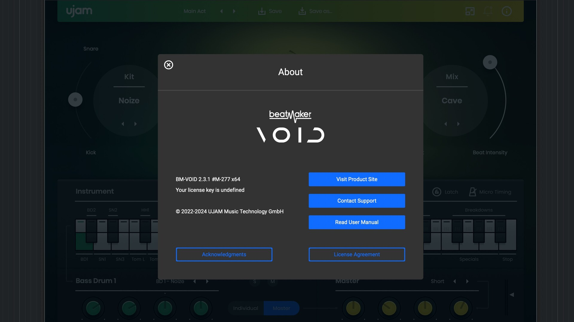 UJAM Beatmaker VOID v2.3.1 破解版 – 鼓与贝斯节拍制作插件-下载否