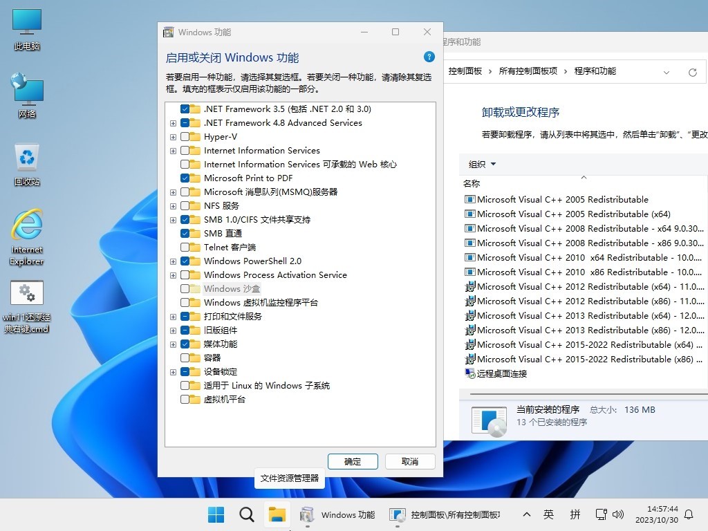 图片[3]-小修 Windows 11 Pro 22631.5984 轻度精简版 二合一[1.71G]-绿软否
