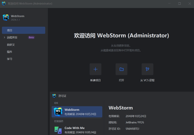 JetBrains WebStorm v2024.3.1 官方正式版-劳模下载