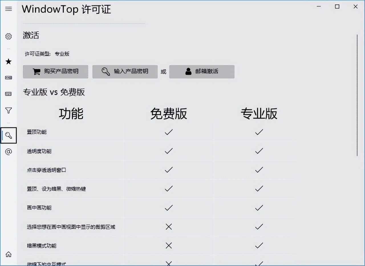 WindowTop Pro v5.26.3 中文绿色破解版 – 窗口置顶工具-423下载站