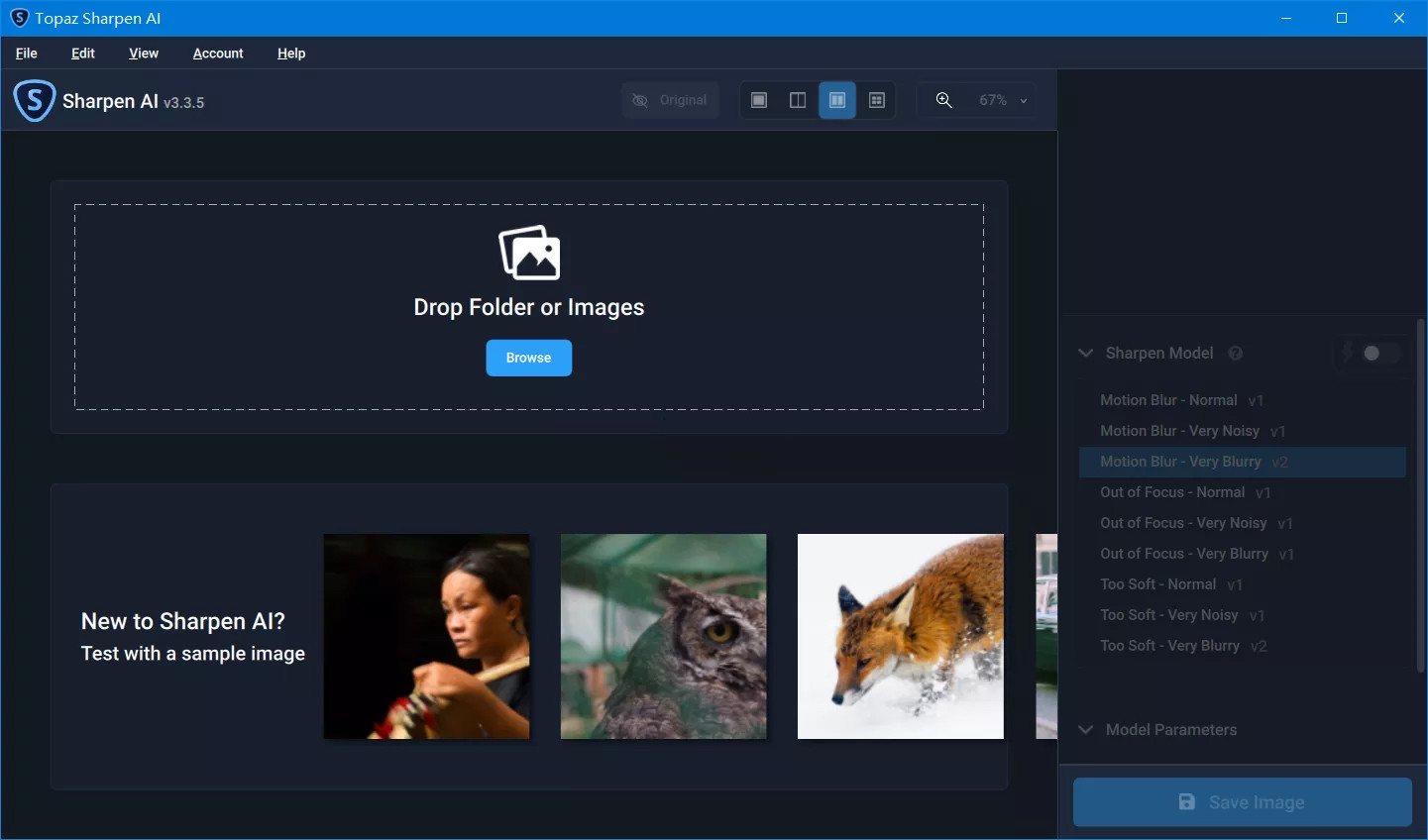 Topaz Sharpen AI 4.1.0 / 3.3.5 破解便携版-劳模下载