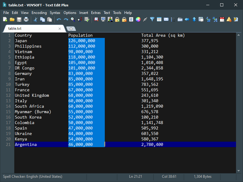 VovSoft Text Edit Plus v15.0 中文绿色便携破解版 – 文本编辑器-423下载站