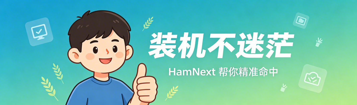 装机不迷茫 — HamNext 帮你精准命中
