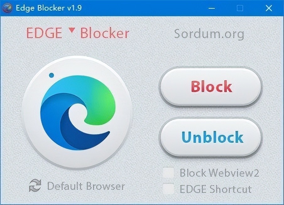 Edge Blocker v2.0 绿色版 – Edge浏览器屏蔽工具-423下载站